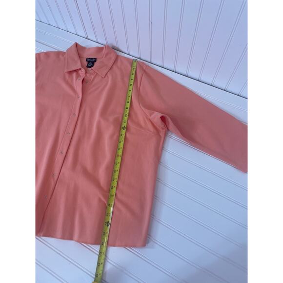 NWT Rafaella Women’s Mango Long Sleeve Shirt & High Low Top Bundle Plus Size 3X - Picture 4 of 8